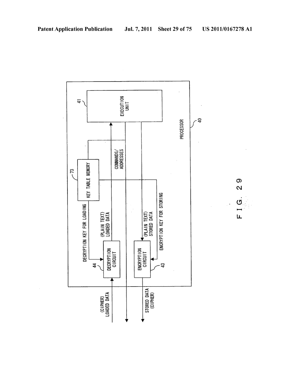 Secure processor and a program for a secure processor - diagram, schematic, and image 30