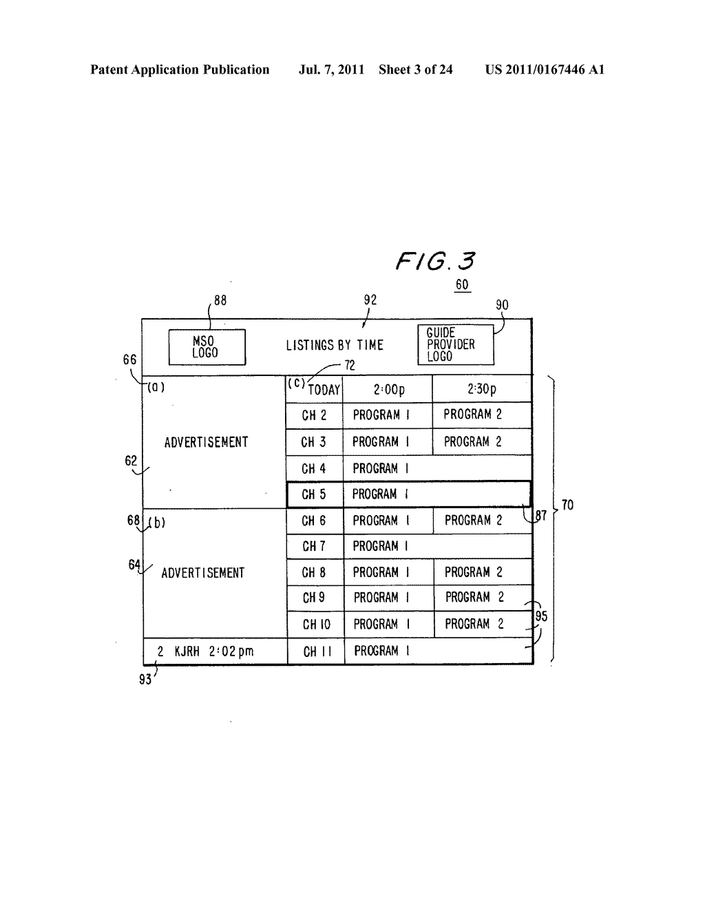 PROGRAM GUIDE SYSTEM WITH ADVERTISEMENTS - diagram, schematic, and image 04