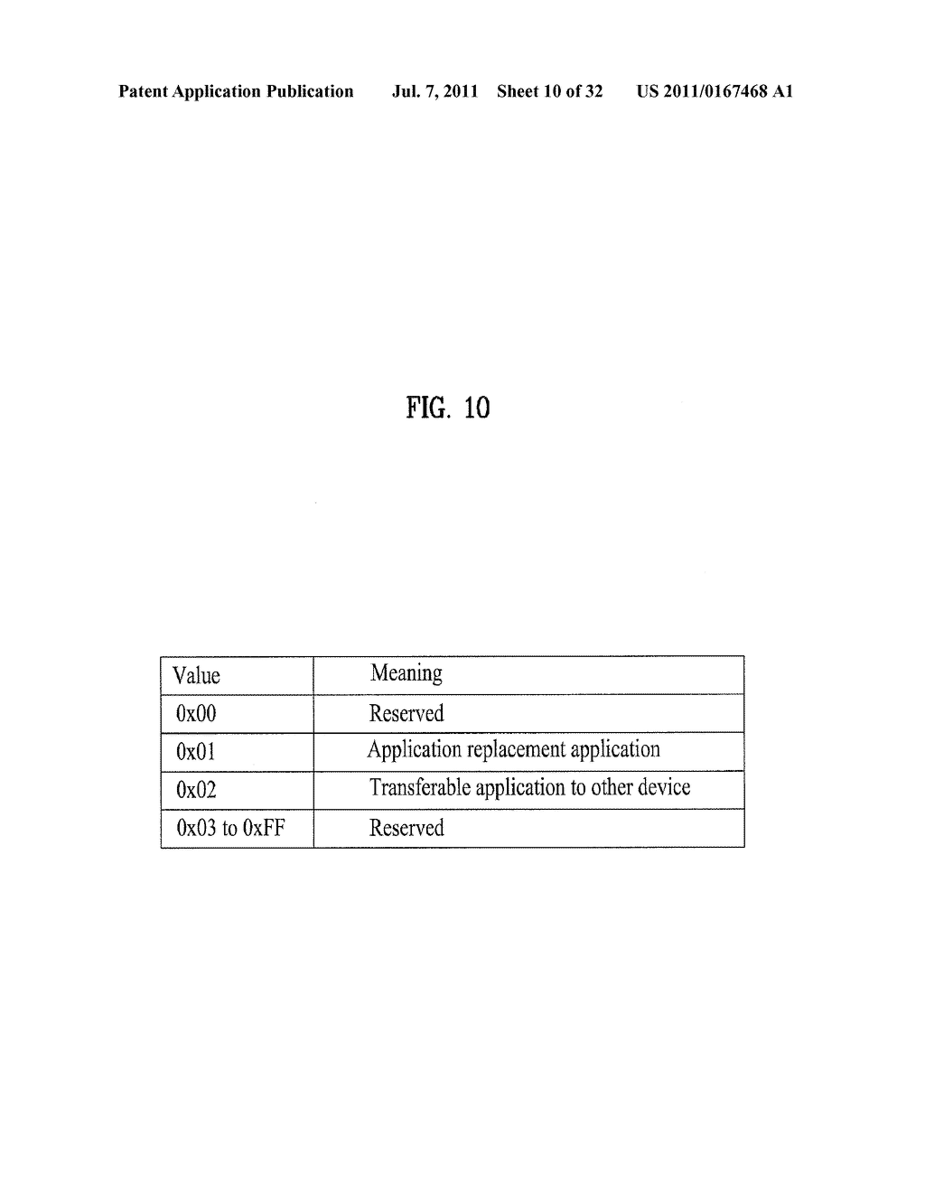 METHOD OF PROCESSING APPLICATION IN DIGITAL BROADCAST RECEIVER CONNECTED     WITH INTERACTIVE NETWORK AND THE DIGITAL BROADCAST RECEIVER - diagram, schematic, and image 11