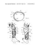 Padded arm and leg protectors diagram and image