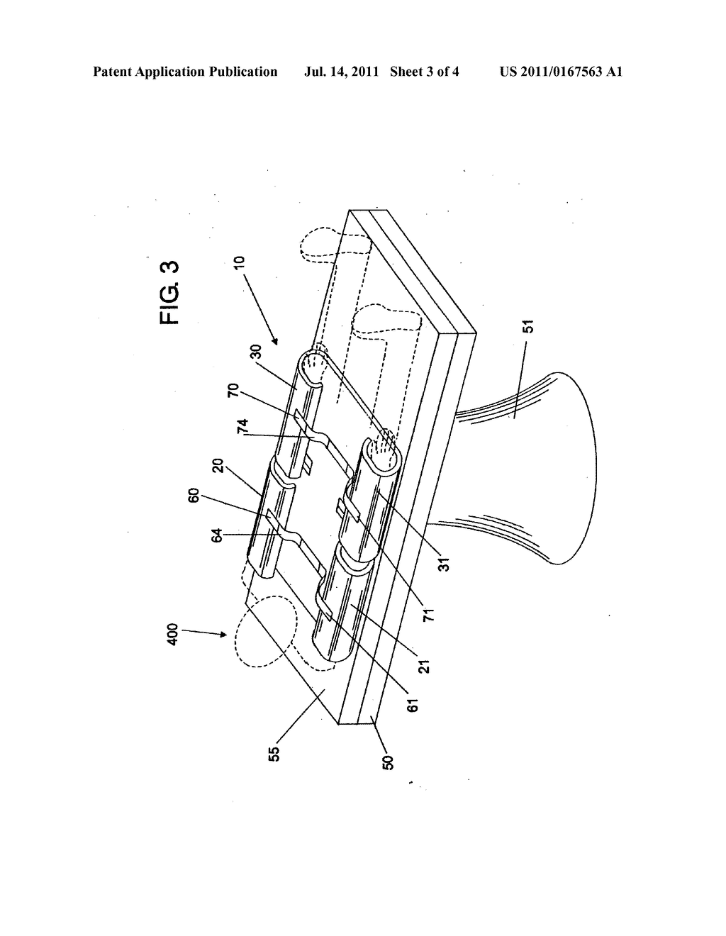 Surgical arm positioning pad - diagram, schematic, and image 04