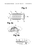 Device for the Elastic Foreshortening of Cable, Rope or other Flexible     Linear Structures diagram and image