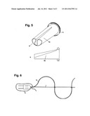 Device for the Elastic Foreshortening of Cable, Rope or other Flexible     Linear Structures diagram and image
