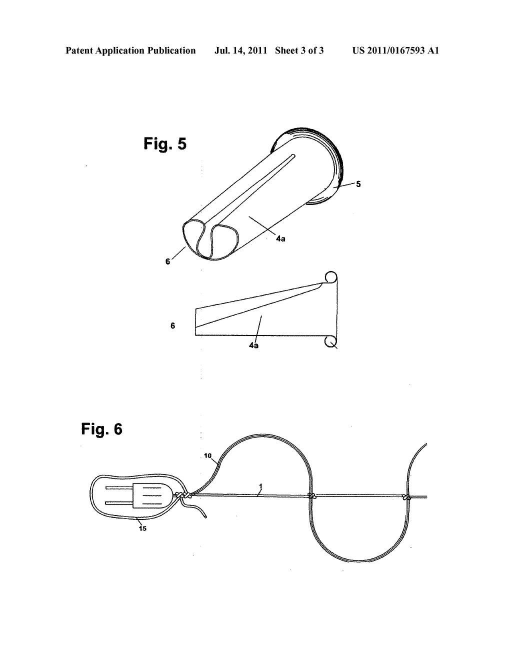 Device for the Elastic Foreshortening of Cable, Rope or other Flexible     Linear Structures - diagram, schematic, and image 04