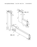 METHOD OF MANUFACTURING A FRAME ASSEMBLY HAVING STILE AND RAIL TABS FOR     COUPLING STILE AND RAIL MEMBERS TOGETHER diagram and image