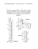 METHOD OF MANUFACTURING A FRAME ASSEMBLY HAVING STILE AND RAIL TABS FOR     COUPLING STILE AND RAIL MEMBERS TOGETHER diagram and image