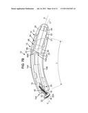 RAZOR WITH A RETRACTABLE SHAVING CARTRIDGE AND RAZOR HANDLE FOR SUCH A     HANDLE diagram and image