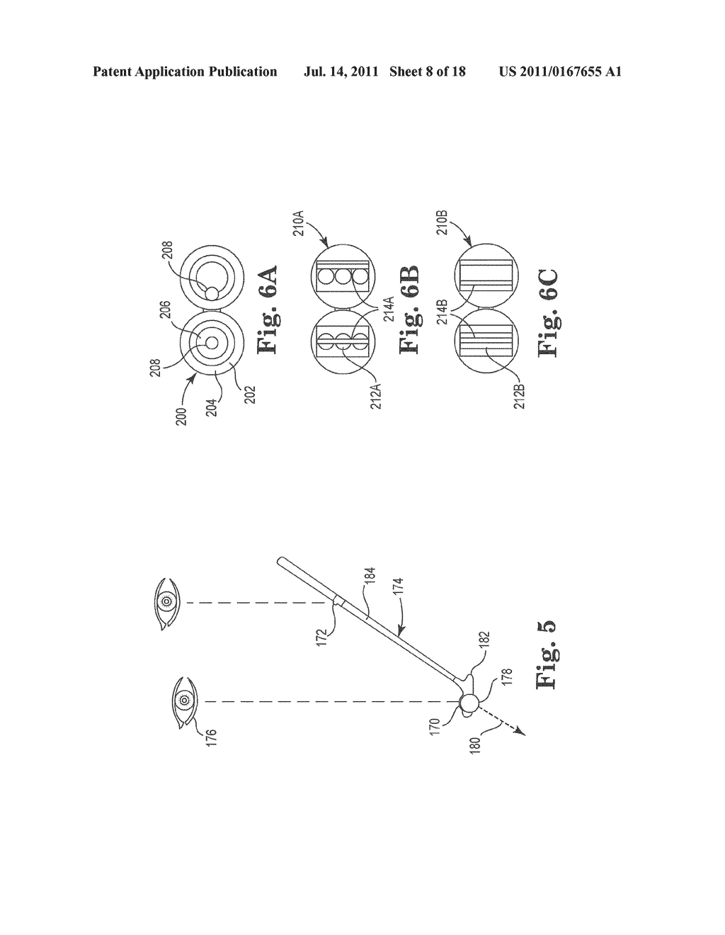 BOW SIGHT AND EYE ALIGNMENT ASSEMBLY WITH TAPERED FRAME - diagram, schematic, and image 09