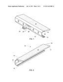 TRAILER HITCH LIGHTED DISPLAY WITH INTEGRAL STEP diagram and image