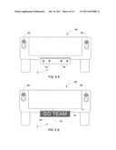 TRAILER HITCH LIGHTED DISPLAY WITH INTEGRAL STEP diagram and image