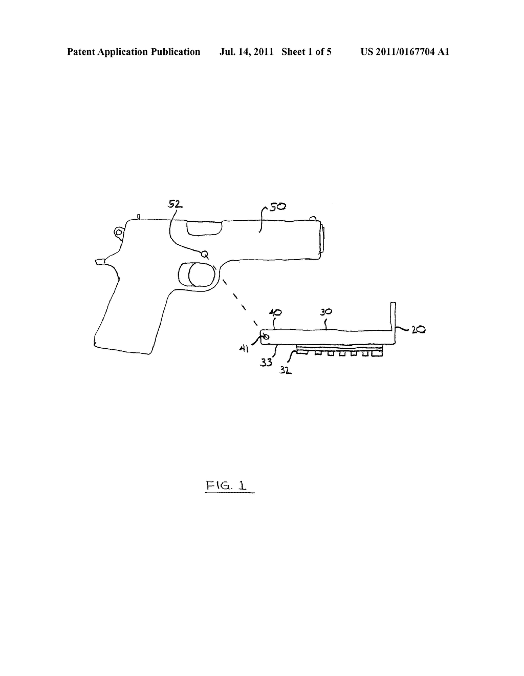 Non-Invasive Accessory Mount for a Firearm - diagram, schematic, and image 02