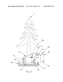 PRESSURIZED CHRISTMAS TREE WATERING SYSTEM diagram and image