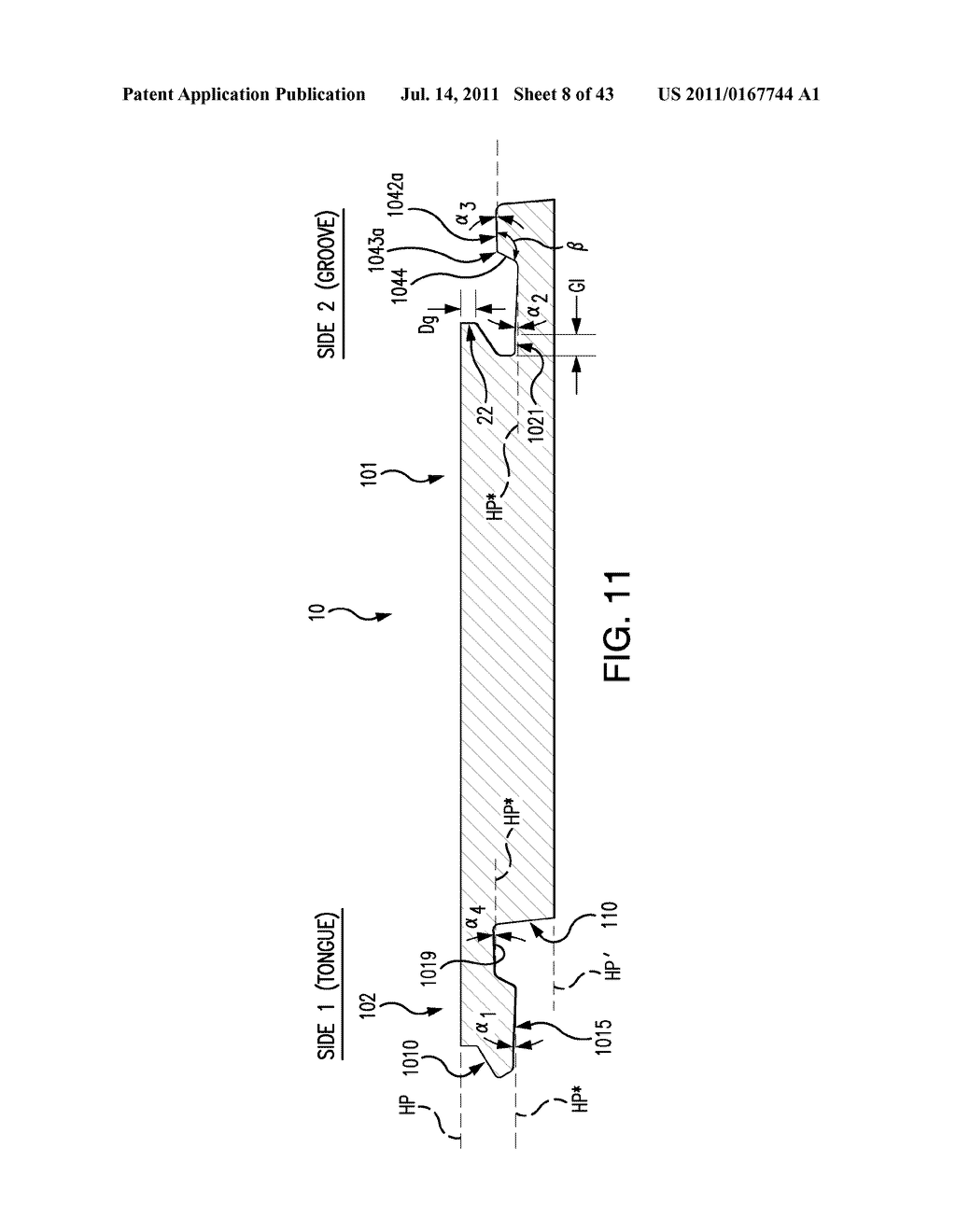 Floor Covering With Interlocking Design - diagram, schematic, and image 09