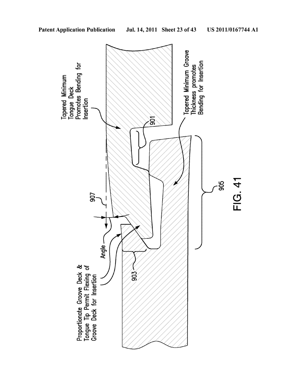 Floor Covering With Interlocking Design - diagram, schematic, and image 24