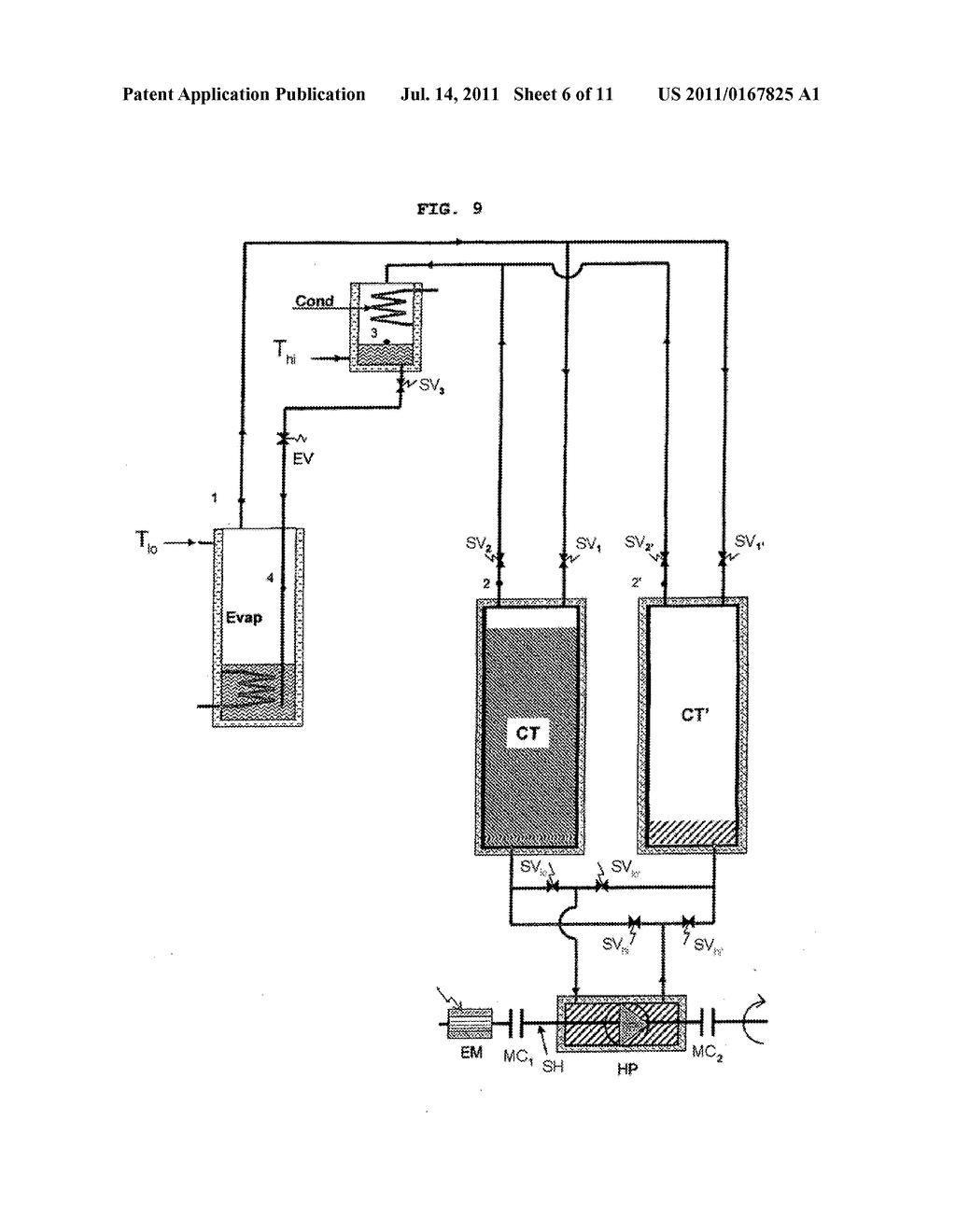 PLANT FOR PRODUCING COLD, HEAT AND/OR WORK - diagram, schematic, and image 07