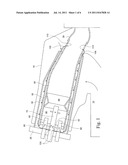 COMBUSTOR ASSEMBLY FOR A TURBINE ENGINE THAT MIXES COMBUSTION PRODUCTS     WITH PURGE AIR diagram and image