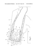 COMBUSTOR ASSEMBLY FOR A TURBINE ENGINE THAT MIXES COMBUSTION PRODUCTS     WITH PURGE AIR diagram and image