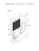 APPARATUS FOR COOLING COMPUTER BODY BY INTRODUCING COOLING AIR THEREIN diagram and image