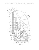 Emergency stop device for band saw diagram and image