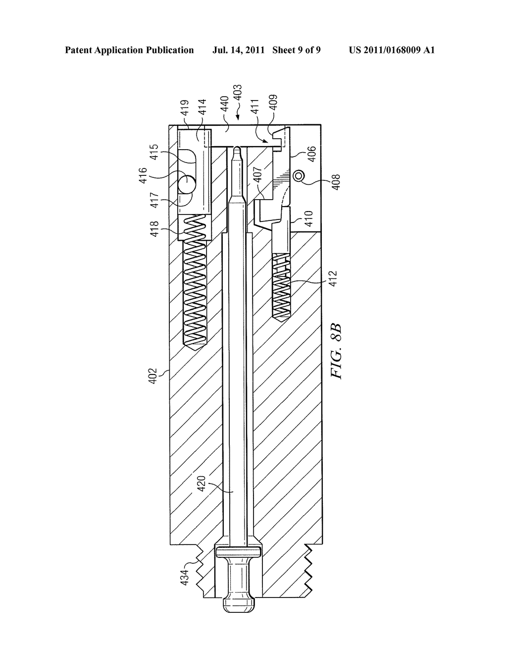 Semiautomatic Rifle with Downward Ejection - diagram, schematic, and image 10