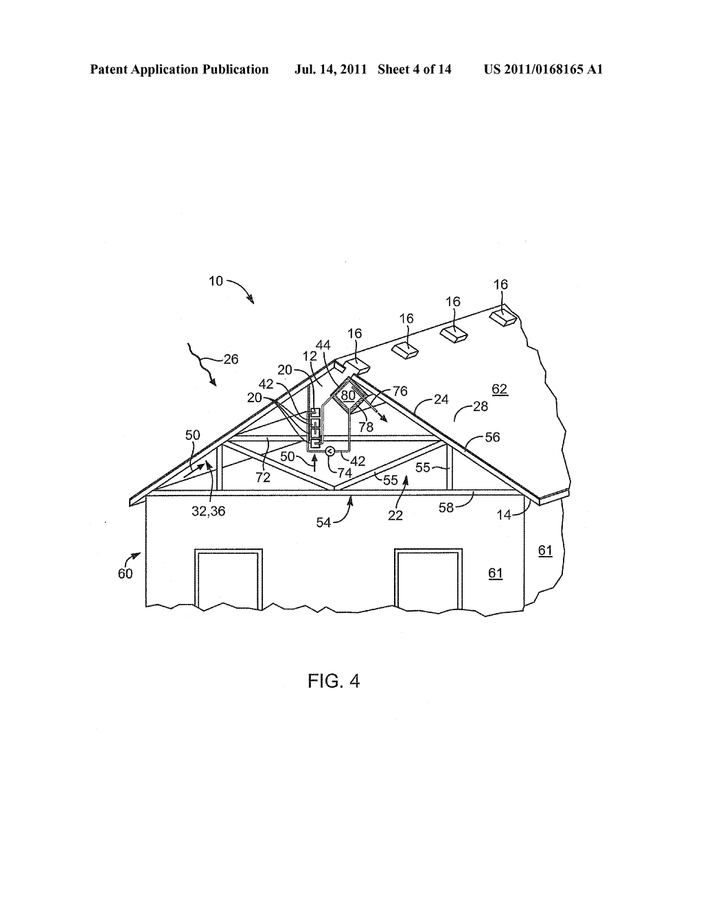 FREE-CONVECTION, PASSIVE, SOLAR-COLLECTION, CONTROL APPARATUS AND METHOD - diagram, schematic, and image 05