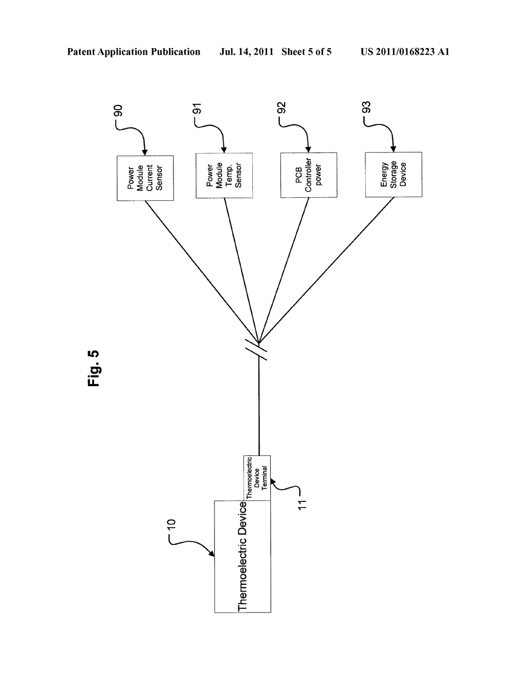 THERMOELECTRIC APPLICATION FOR WASTE HEAT RECOVERY FROM SEMICONDUCTOR     DEVICES IN POWER ELECTRONICS SYSTEMS - diagram, schematic, and image 06