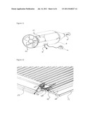 SINGLE FACE CORRUGATED PLASTIC OR ALUMINUM SOLAR COLLECTOR diagram and image