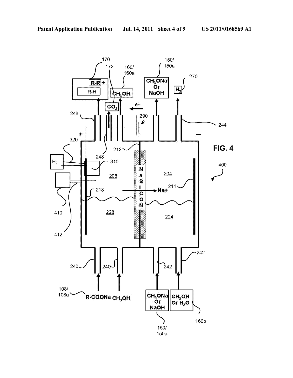 METHOD OF PRODUCING COUPLED RADICAL PRODUCTS - diagram, schematic, and image 05