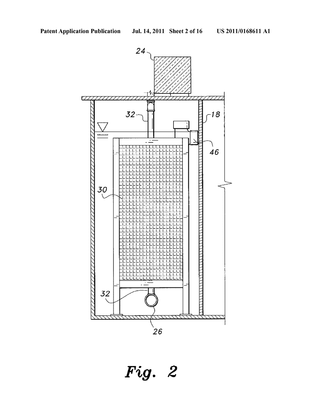 WASTEWATER TREATMENT SYSTEM AND METHOD - diagram, schematic, and image 03