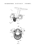 AIRCRAFT ENGINE SUPPORTING PYLON diagram and image