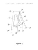 Foldable Instrument Stand diagram and image