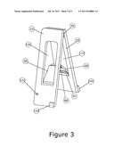 Foldable Instrument Stand diagram and image