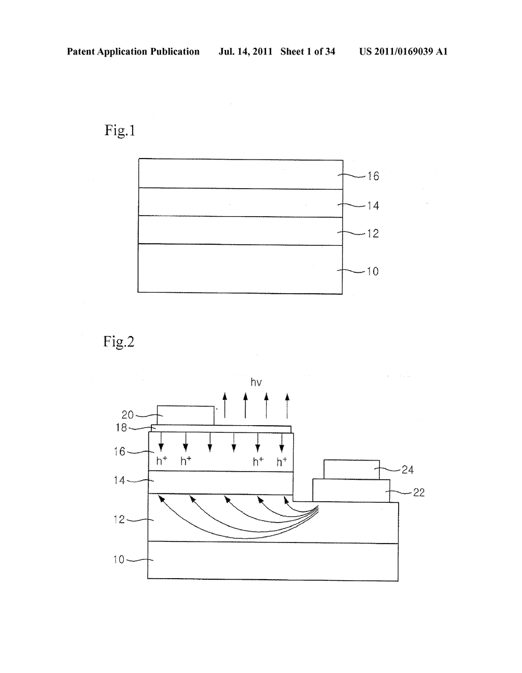 GaN COMPOUND SEMICONDUCTOR LIGHT EMITTING ELEMENT AND METHOD OF     MANUFACTURING THE SAME - diagram, schematic, and image 02