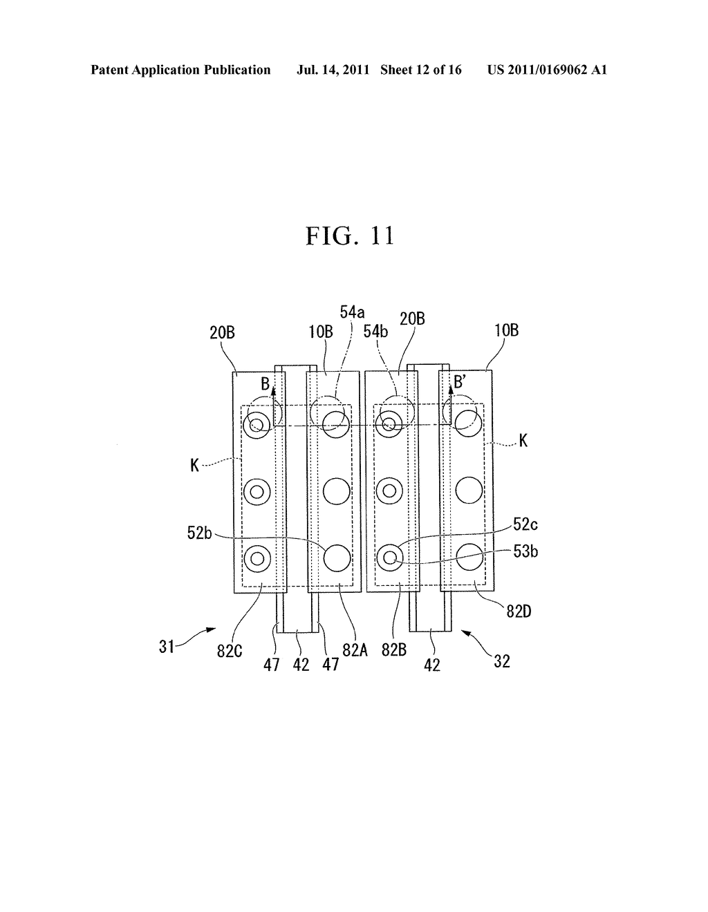 SEMICONDUCTOR DEVICE AND METHOD OF FABRICATING THE SAME - diagram, schematic, and image 13