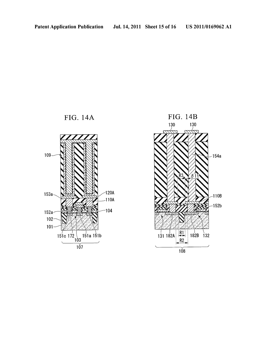 SEMICONDUCTOR DEVICE AND METHOD OF FABRICATING THE SAME - diagram, schematic, and image 16