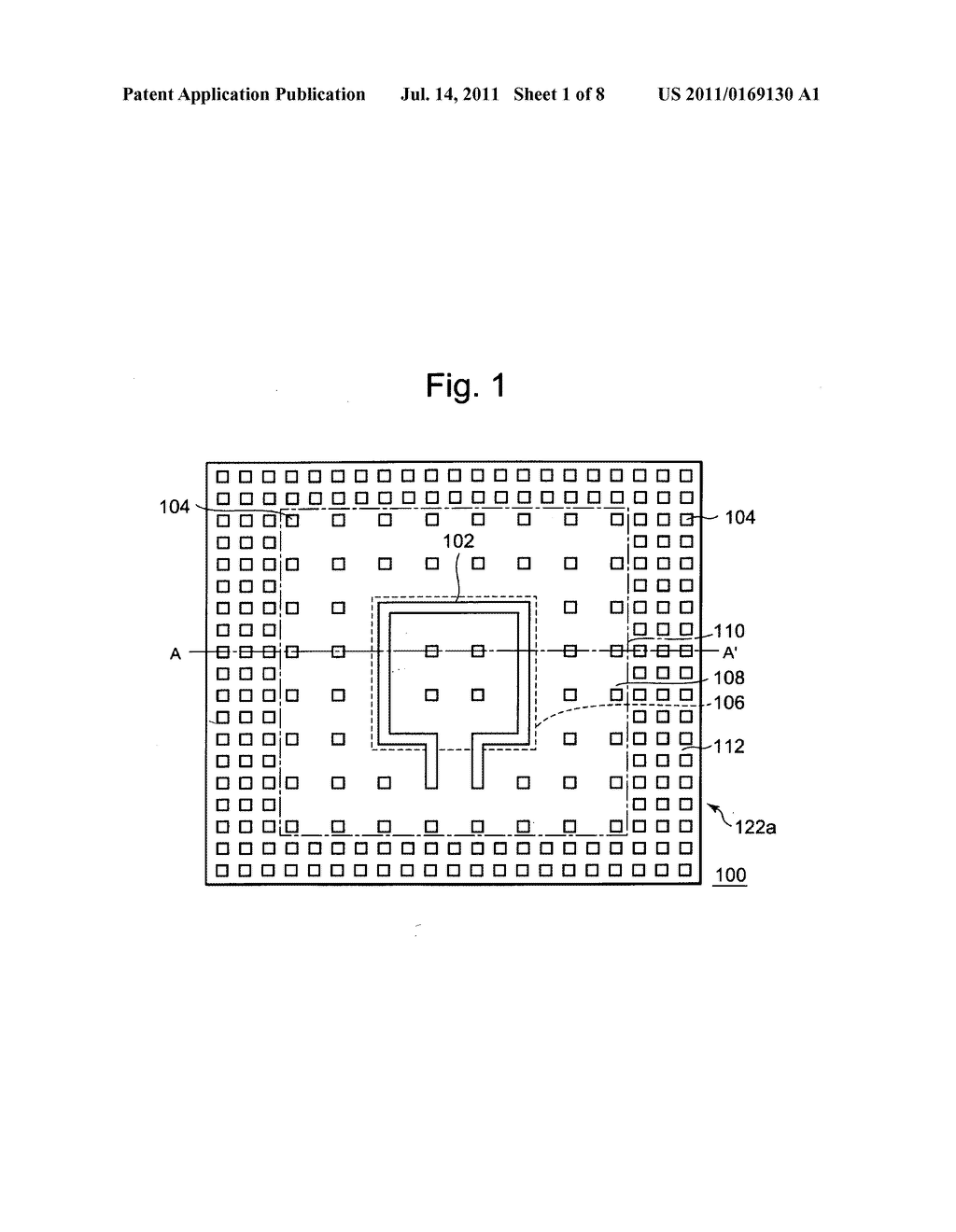 Semiconductor device having high frequency wiring and dummy metal layer at     multilayer wiring structure - diagram, schematic, and image 02