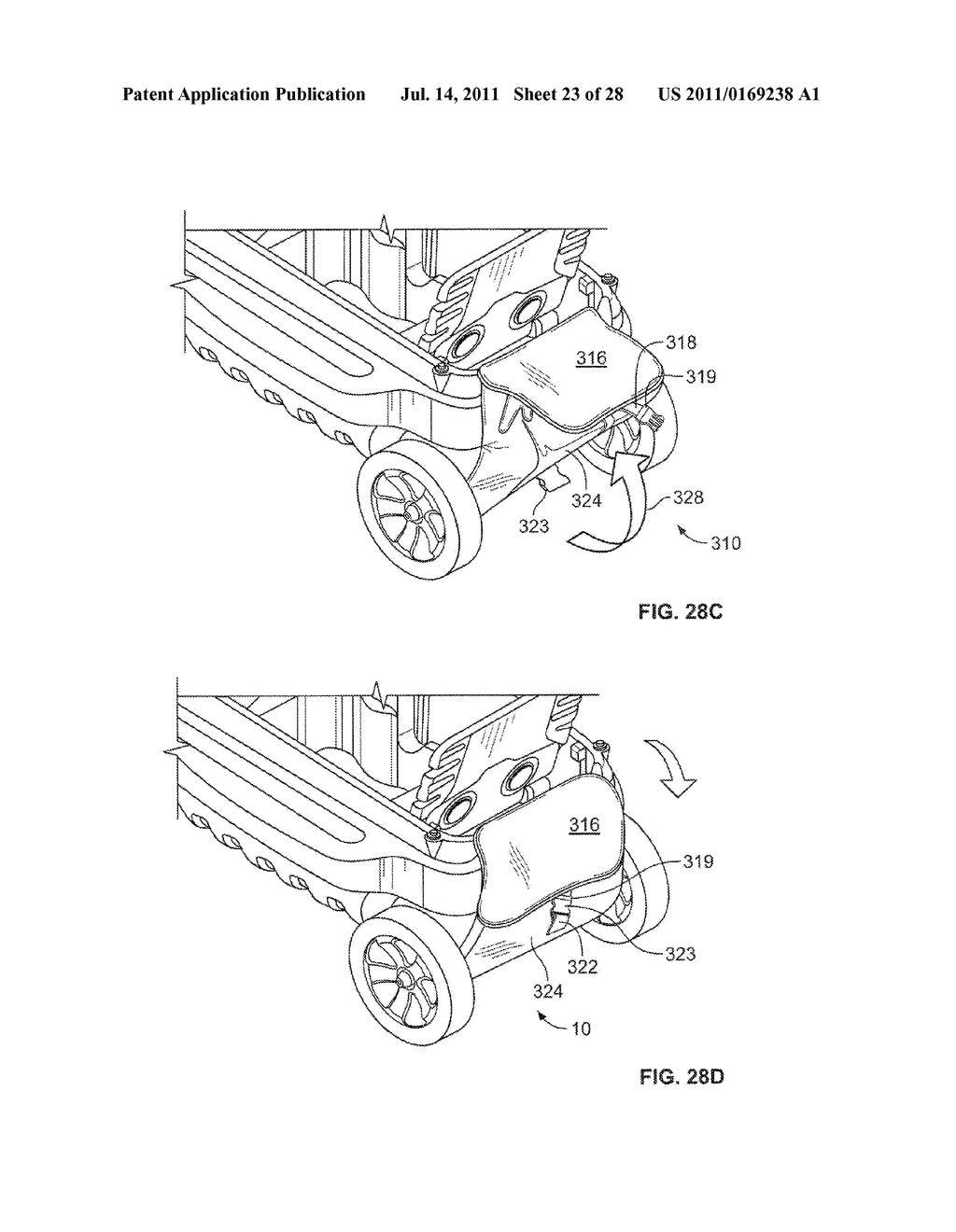 STORAGE BAG SYSTEM FOR A WAGONS - diagram, schematic, and image 24