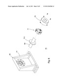 SHAFT BRAKE MECHANISM OF WIND POWER GENERATOR diagram and image