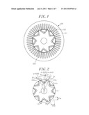 ROTOR FOR USE IN IPM ROTATING ELECTRIC MACHINE, AND IPM ROTATING ELECTRIC     MACHINE PROVIDED WITH THE ROTOR diagram and image