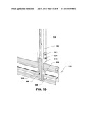 WALL MOUNTING SYSTEM FOR MOVABLY MOUNTING MODULAR INSTITUTIONAL FURNITURE     AND FIXTURES diagram and image