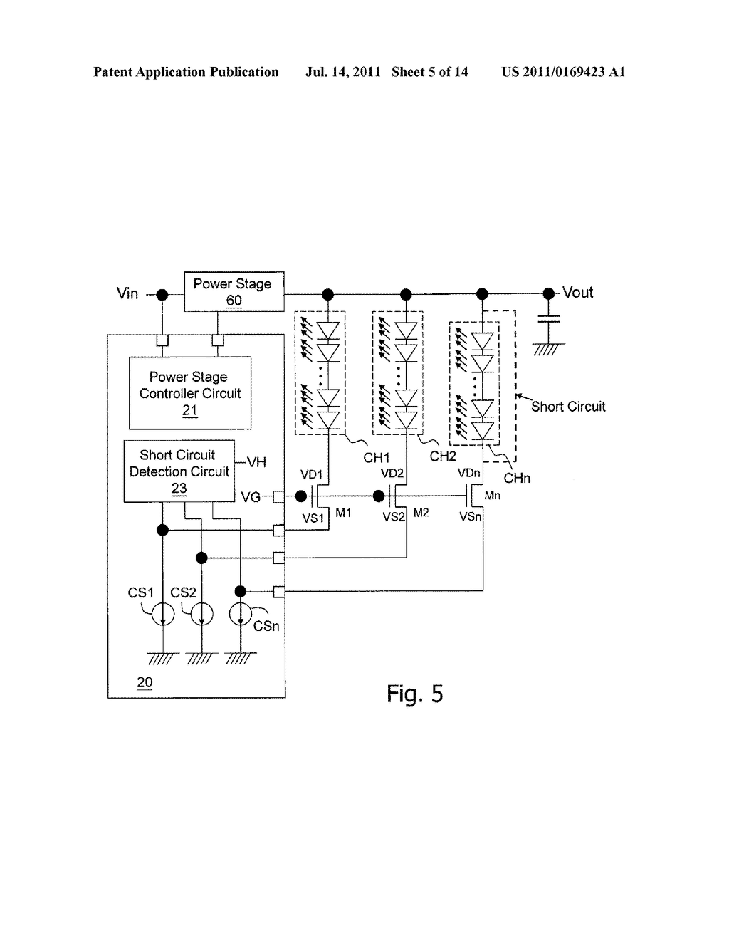 Circuit and Method for Controlling Light Emitting Device, and Integrated     Circuit Therefor - diagram, schematic, and image 06