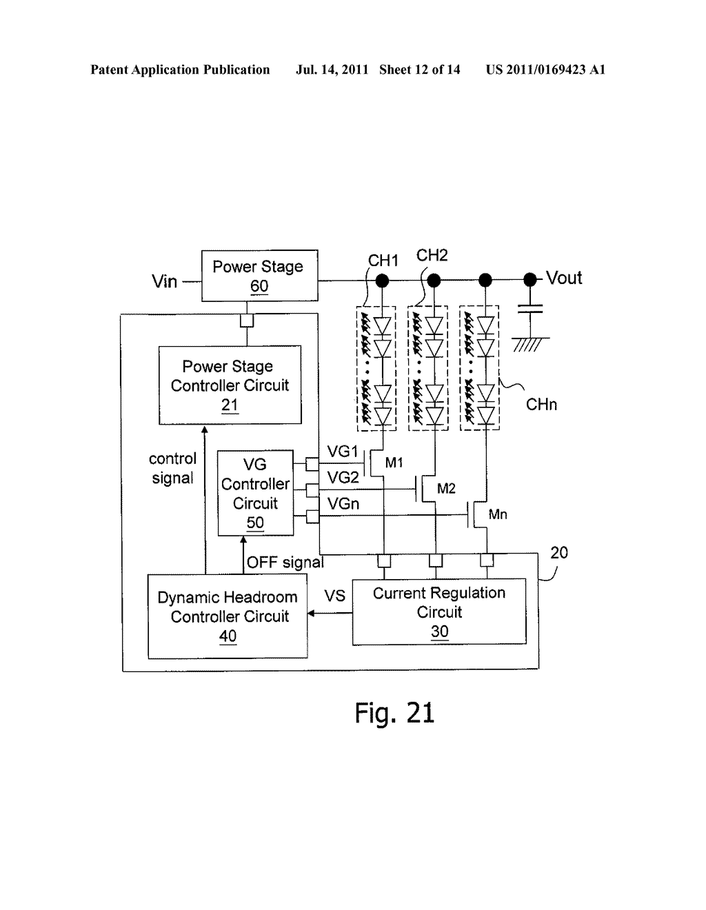Circuit and Method for Controlling Light Emitting Device, and Integrated     Circuit Therefor - diagram, schematic, and image 13