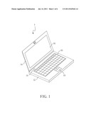 ELECTRONIC DEVICE AND CHARGEABLE KEYBOARD diagram and image