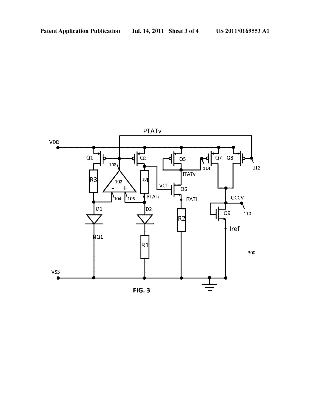 TEMPERATURE COMPENSATED CURRENT REFERENCE CIRCUIT - diagram, schematic, and image 04