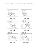 METHOD FOR HANDLING USER INPUT IN AN INTERACTIVE INPUT SYSTEM, AND     INTERACTIVE INPUT SYSTEM EXECUTING THE METHOD diagram and image