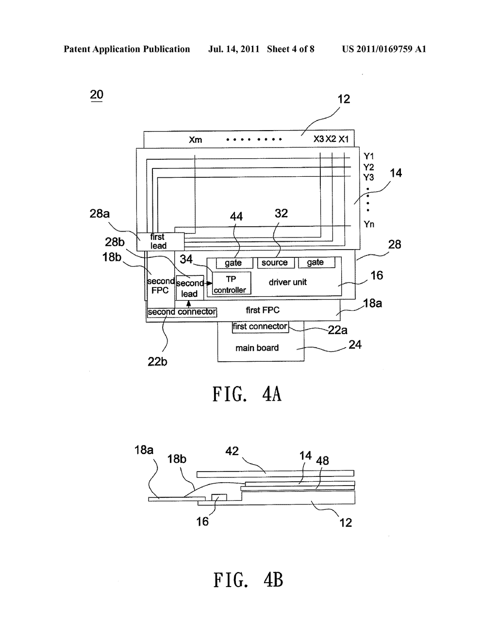 TOUCH-SENSING DISPLAY DEVICE - diagram, schematic, and image 05