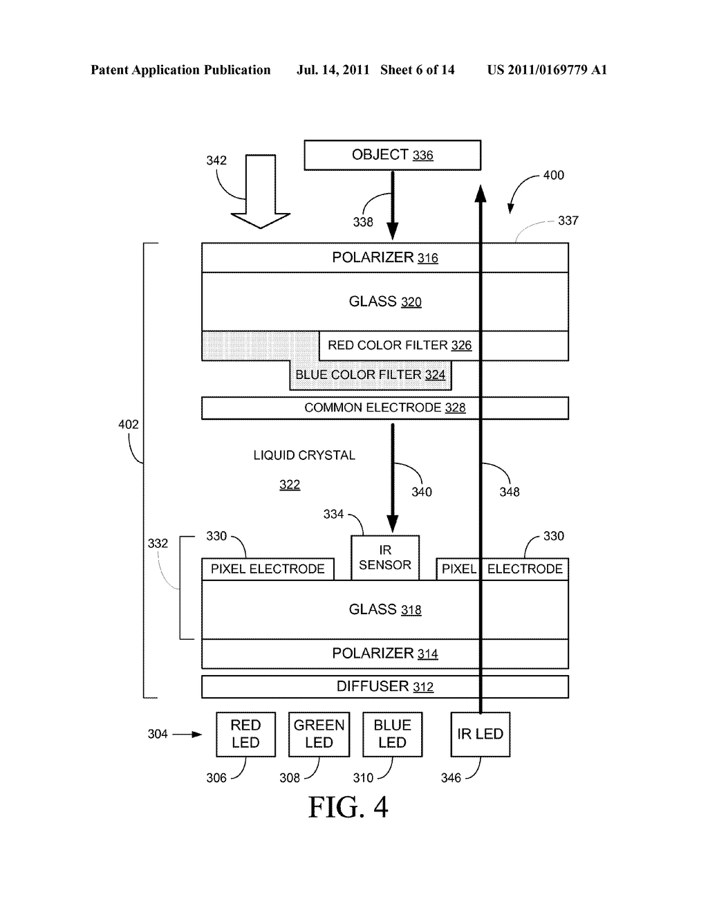 INFRARED SENSOR INTEGRATED IN A TOUCH PANEL - diagram, schematic, and image 07