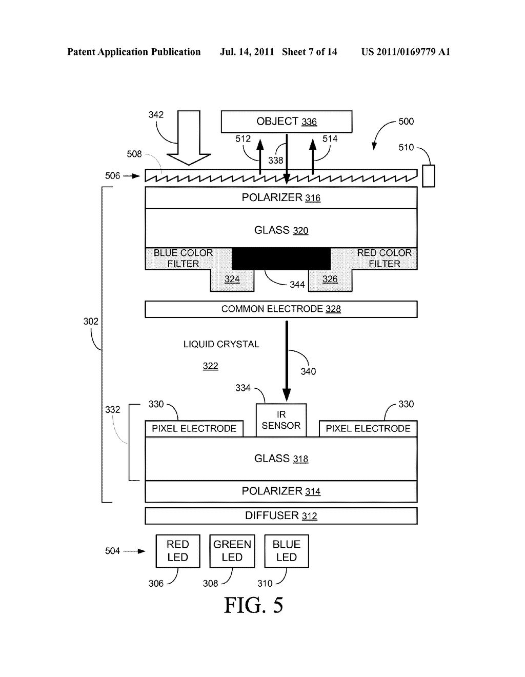 INFRARED SENSOR INTEGRATED IN A TOUCH PANEL - diagram, schematic, and image 08