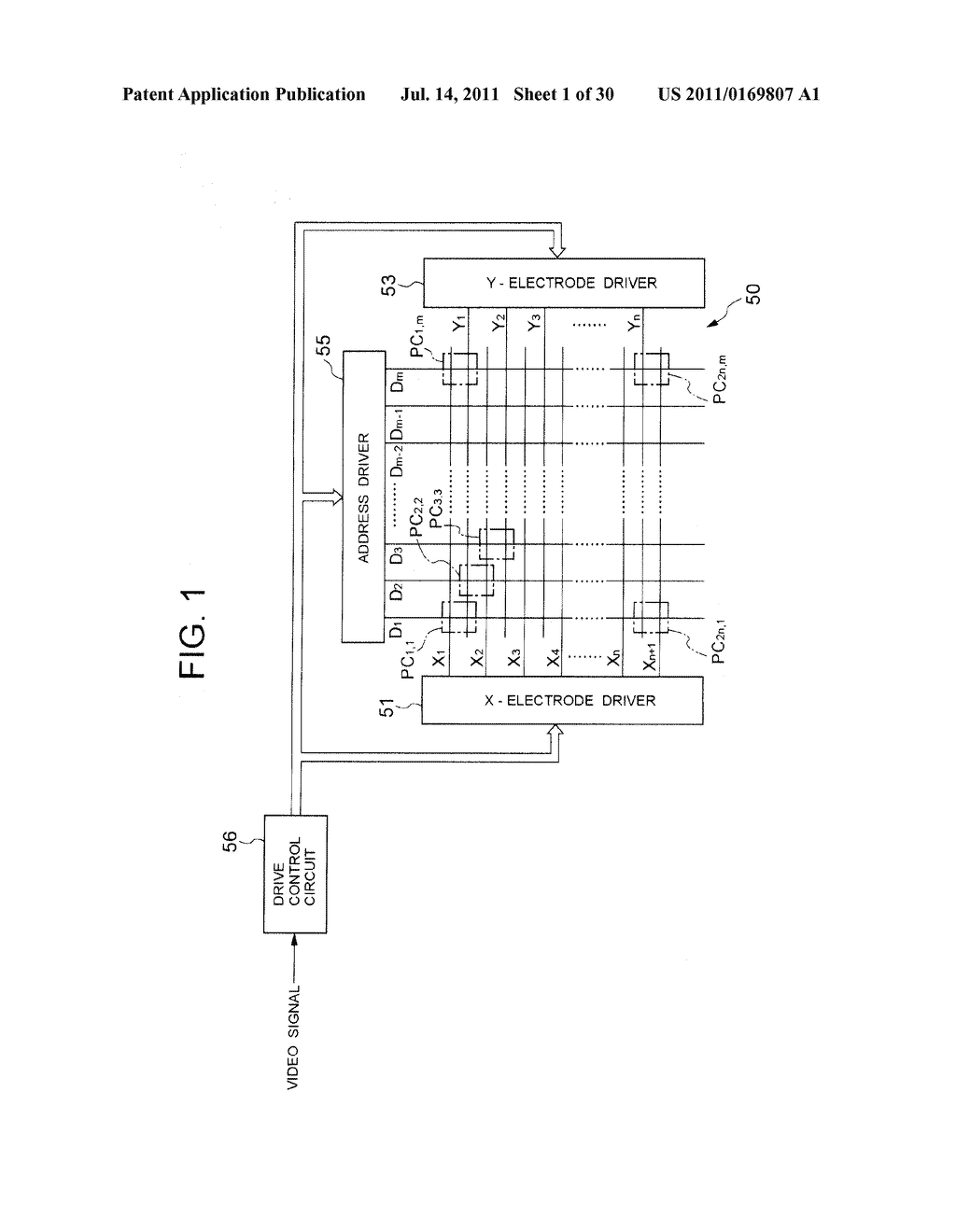 PLASMA DISPLAY PANEL AND DRIVE METHOD THEREFOR - diagram, schematic, and image 02