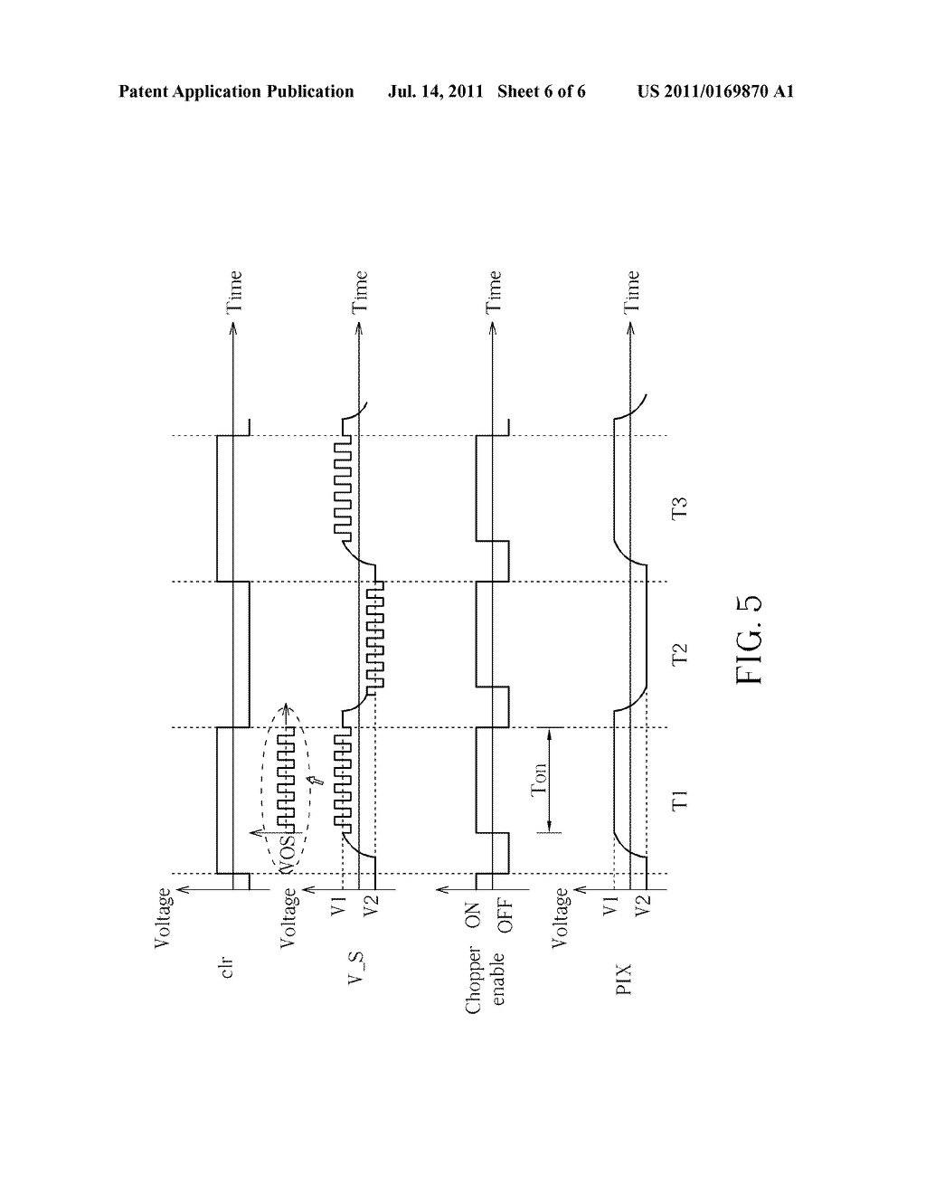 Method and Device for Cancelling Deviation Voltage of a Source Driver of a     Liquid Crystal Display - diagram, schematic, and image 07